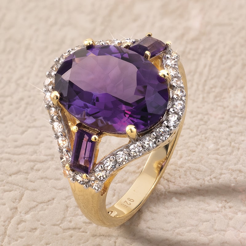 Queen Amethyst Ring